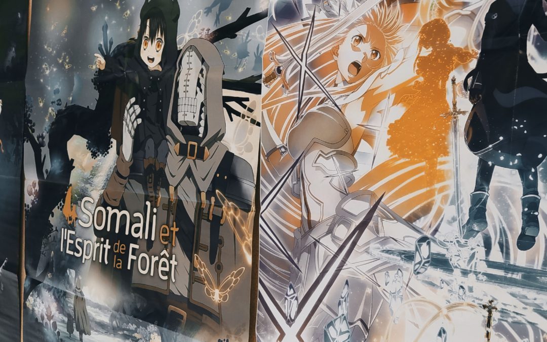 Exposition d’une sélection d’affiches Manga