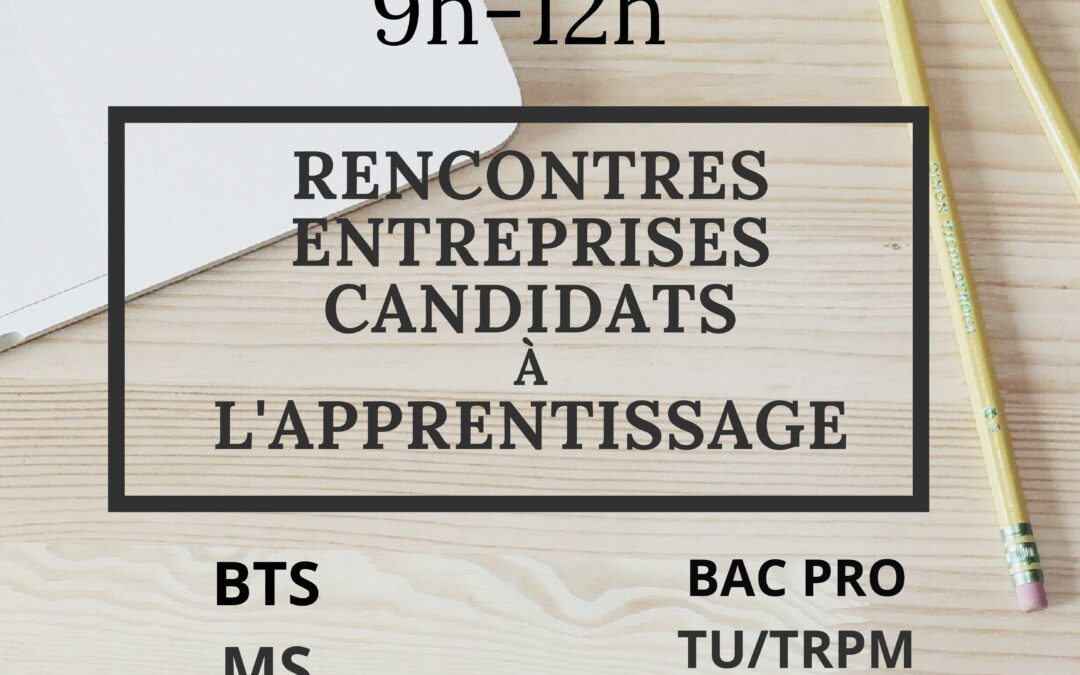 Rencontres apprentissage 2022