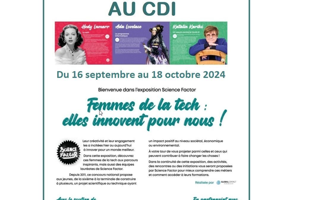 Femmes de la tech : elles innovent pour nous !